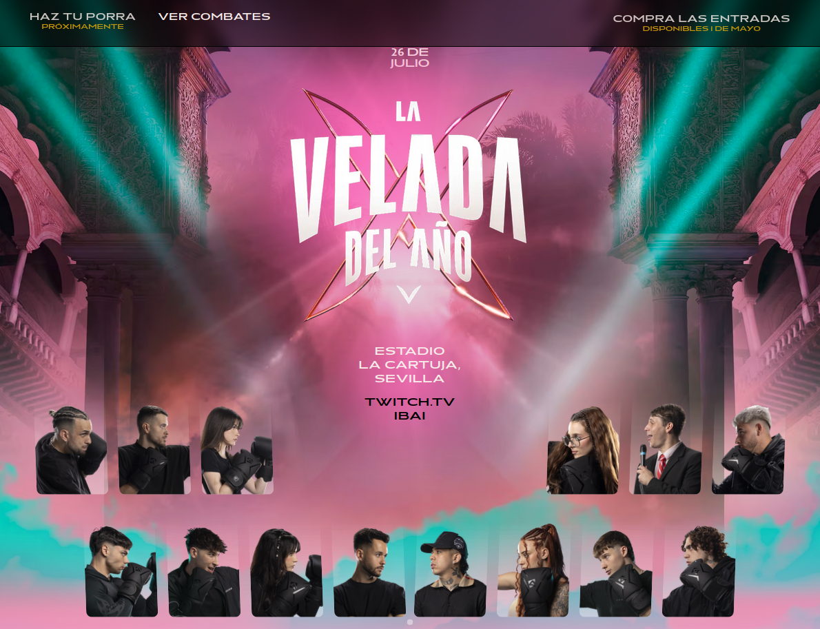 la velada web official